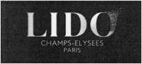 LIDO CHAMPS-ELYSEES PARIS (fig.) (opp.)