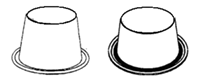 Fig. 11b –Marque CH no P-486889 « sans chapeau » / Capsule Denner « sans chapeau »